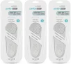 3-Pack Comfort Zone Clear Gel Insoles for Women, 6-10