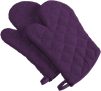 2-Pc DII Basic Terry Collection 100% Cotton Quilted Oven Mitt