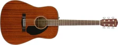 Fender Dreadnought Acoustic Guitar, Walnut Fingerboard, All-Mahogany