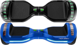 Hover-1 Origin Electric Hoverboard | 7MPH Top Speed, 6 Mile Range, 5HR Full-Charge, Built-In Bluetooth Speaker