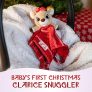 KIDS PREFERRED Clarice Plush Stuffed Animal Snuggler Blanket