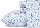 4-Pc Laura Ashley Home Soft Sateen Cotton Bedding Set, King