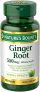 Nature’s Bounty Ginger Root Pills and Herbal Health Supplement, Supports Digestive Health, 550mg, 100 Capsules