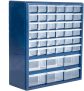 Stalwart 42 Compartment Plastic Storage Drawers Organizer